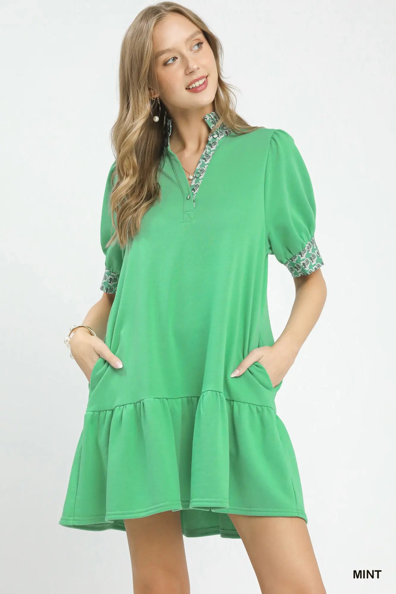 French Terry Baby-Doll Dress