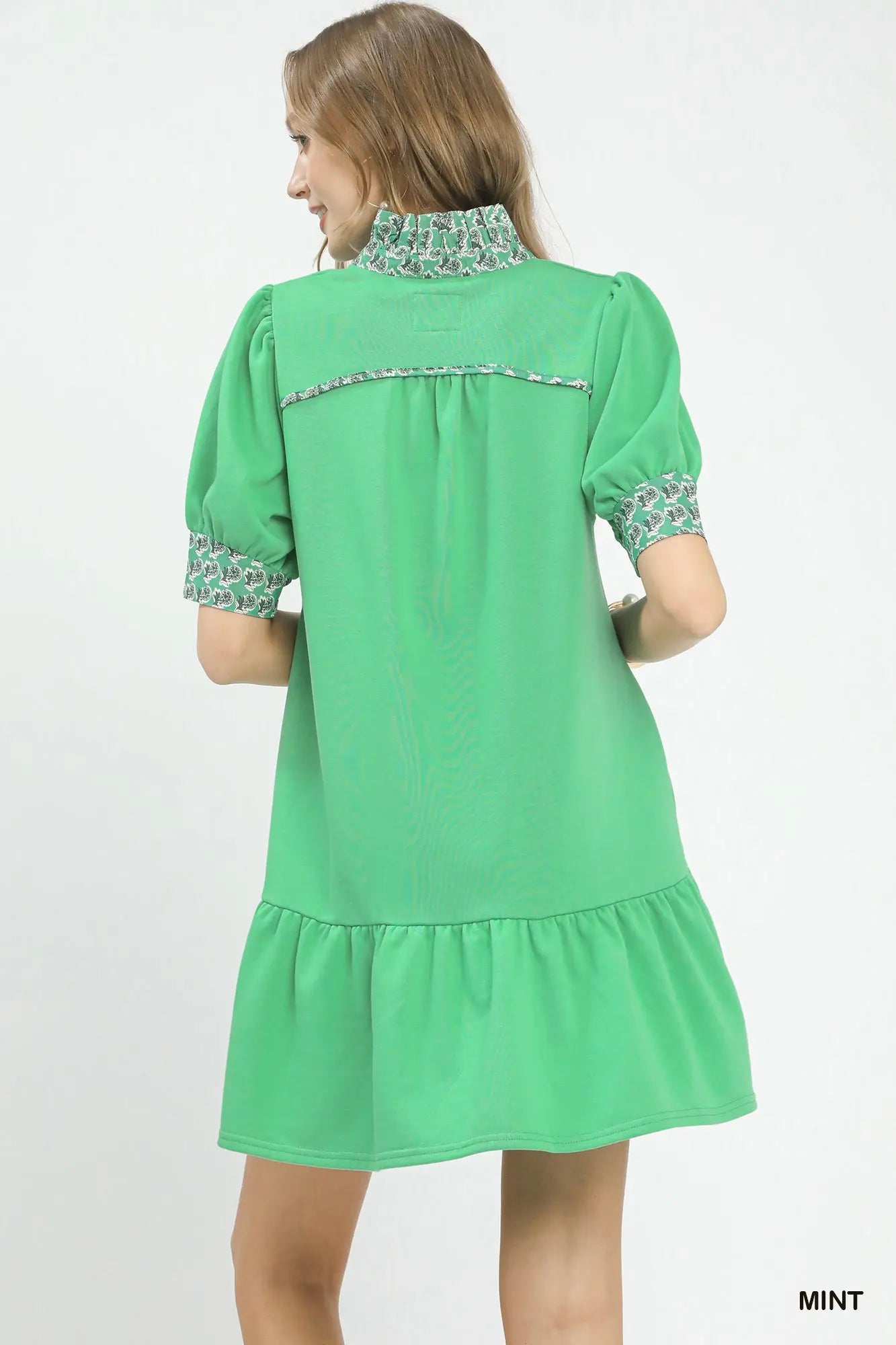 French Terry Baby-Doll Dress