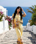 Easy to wear yellow set