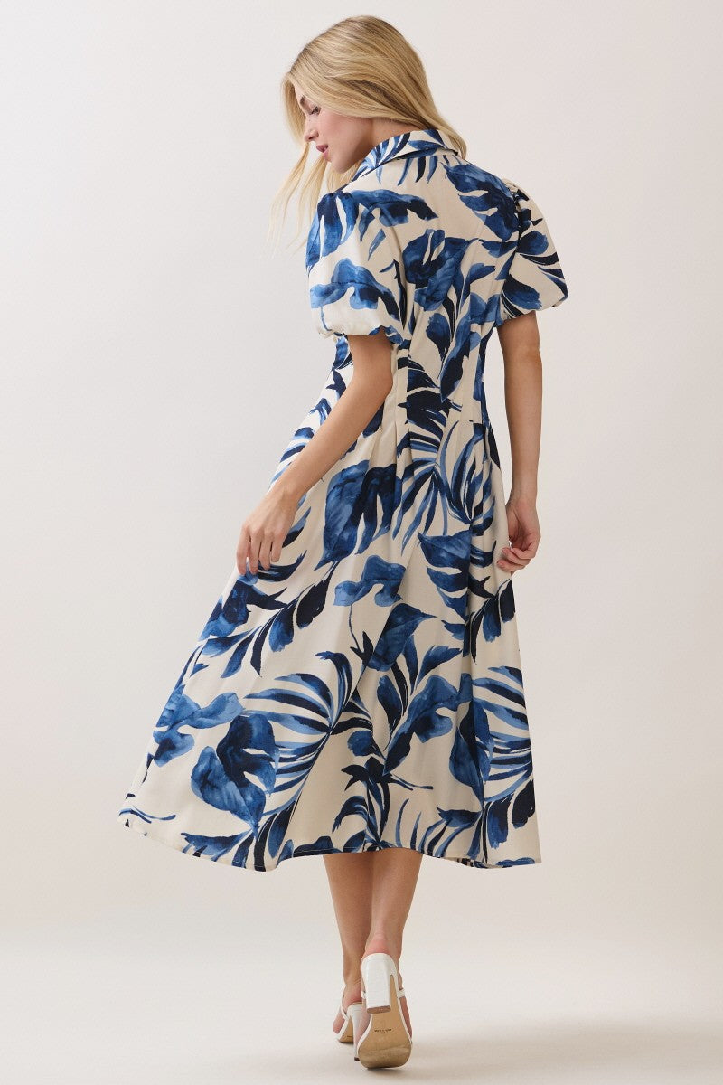 BIGHIT BUBBLE SL MIDI DRESS